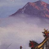 Oil Painting of Mount Machapuchre.