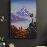 Mountain of Nepal oil painting