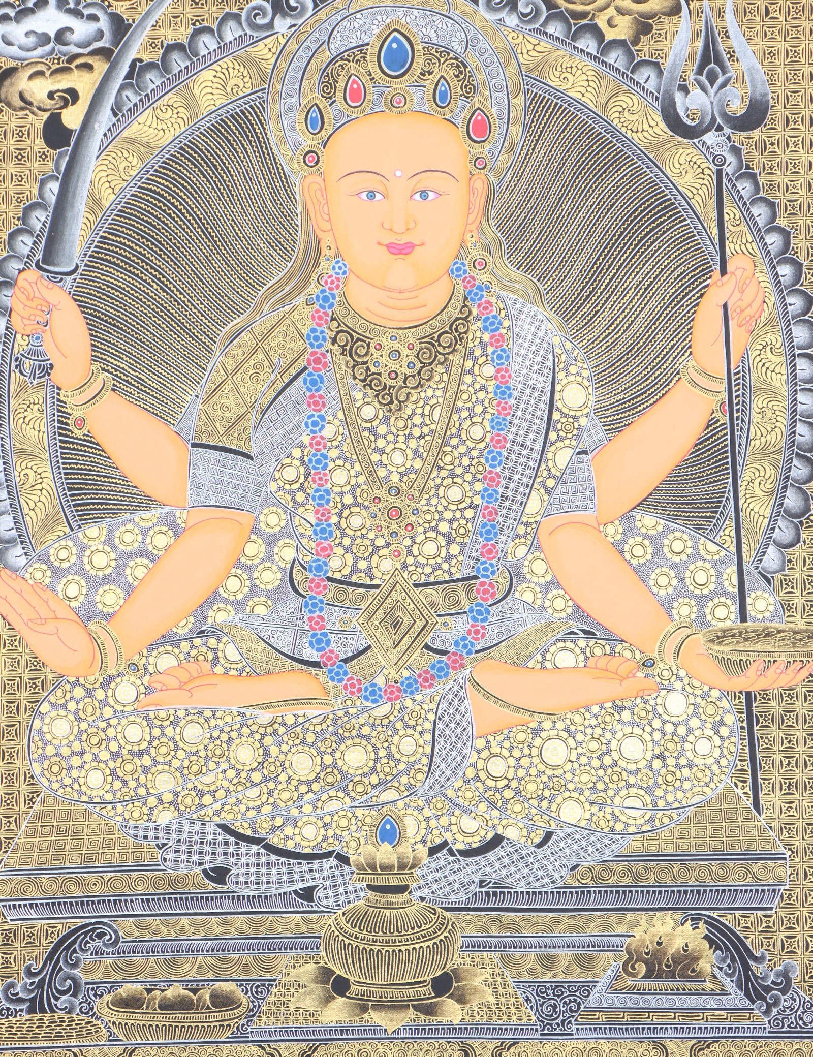 Santoshi Thangka for blessing and happiness.