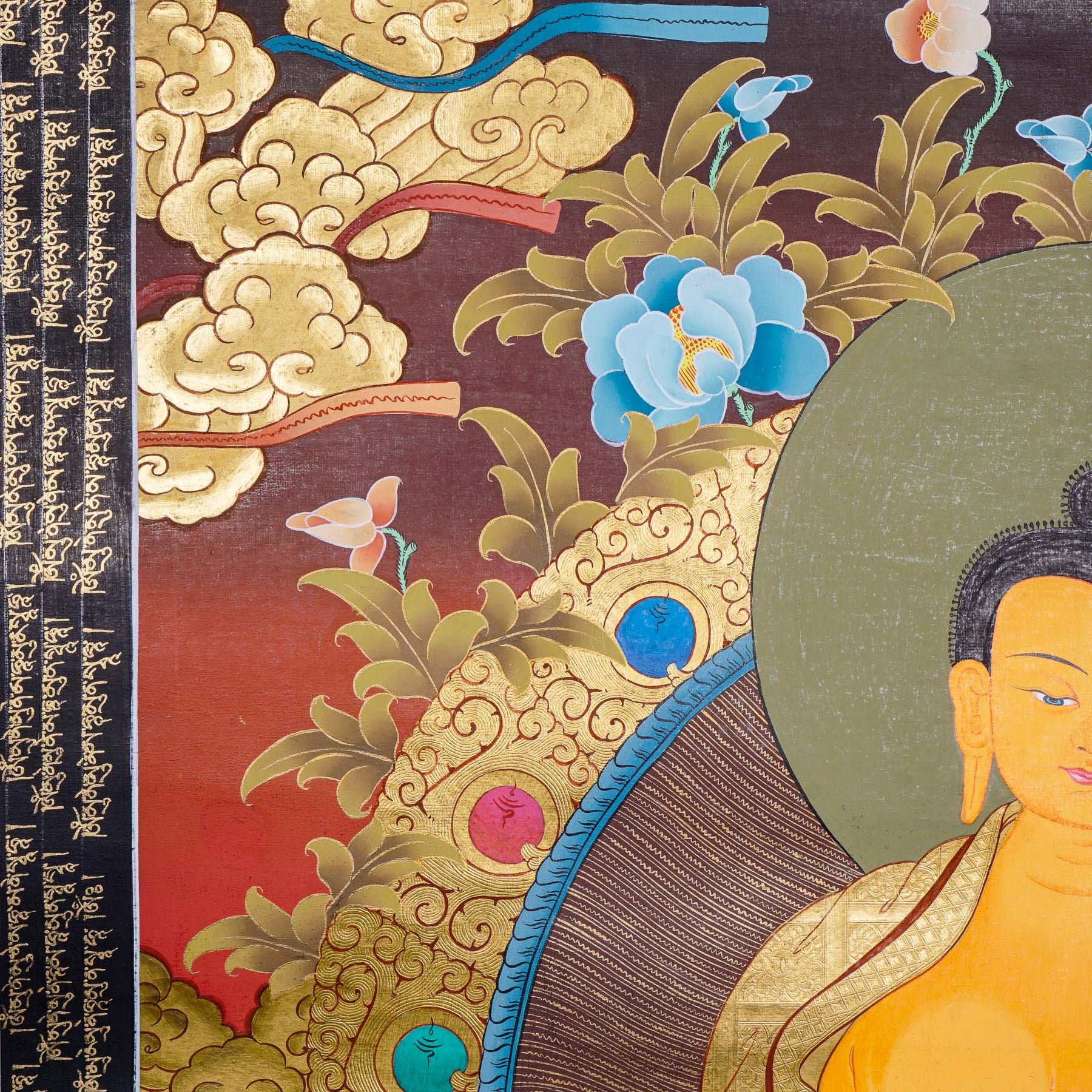 Shakyamuni Buddha Thangka - Buddhist Painting