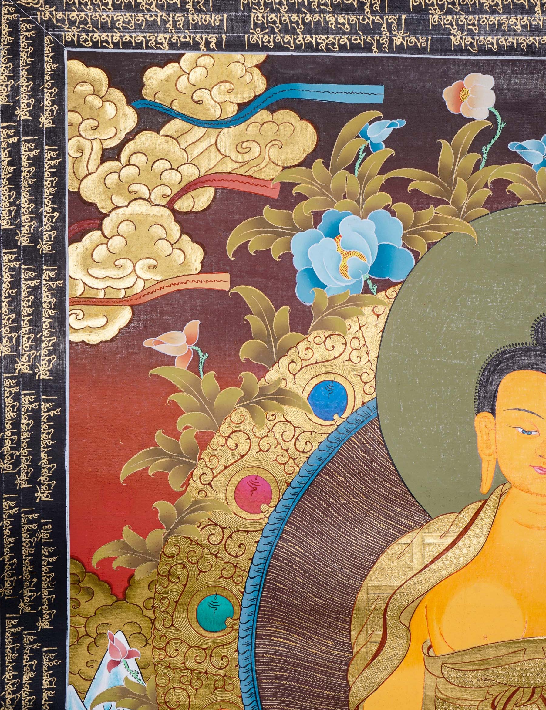 Shakyamuni Buddha Thangka - Buddhist Painting