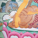 Shakyamuni Buddha Thangka - Handpainted Art