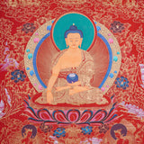 Shakyamuni Buddha Thangka - Buddhist Artwork