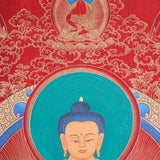 Shakyamuni Buddha Thangka - Buddhist Artwork