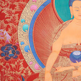 Shakyamuni Buddha Thangka - Buddhist Artwork