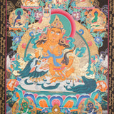 Zambala Thangka Painting for wall hanging decor.