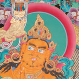 Zambala Thangka Painting for wall hanging decor.