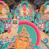 Zambala Thangka Painting for wall hanging decor.