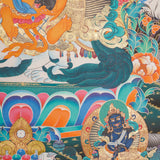 Zambala Thangka Painting for wall hanging decor.