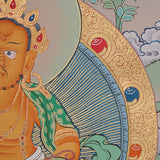 Zambala Thangka Painting - Handpainted Art