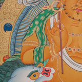 Zambala Thangka Painting - Handpainted Art