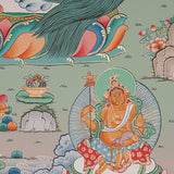 Zambala Thangka Painting - Handpainted Art