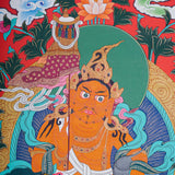 Singha Zambala Thangka Painting - Tibetan Art