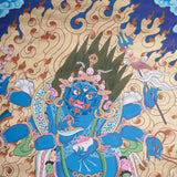 Mahakala Thangka - Wrathful Deity Painting