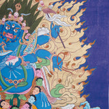 Mahakala Thangka - Wrathful Deity Painting