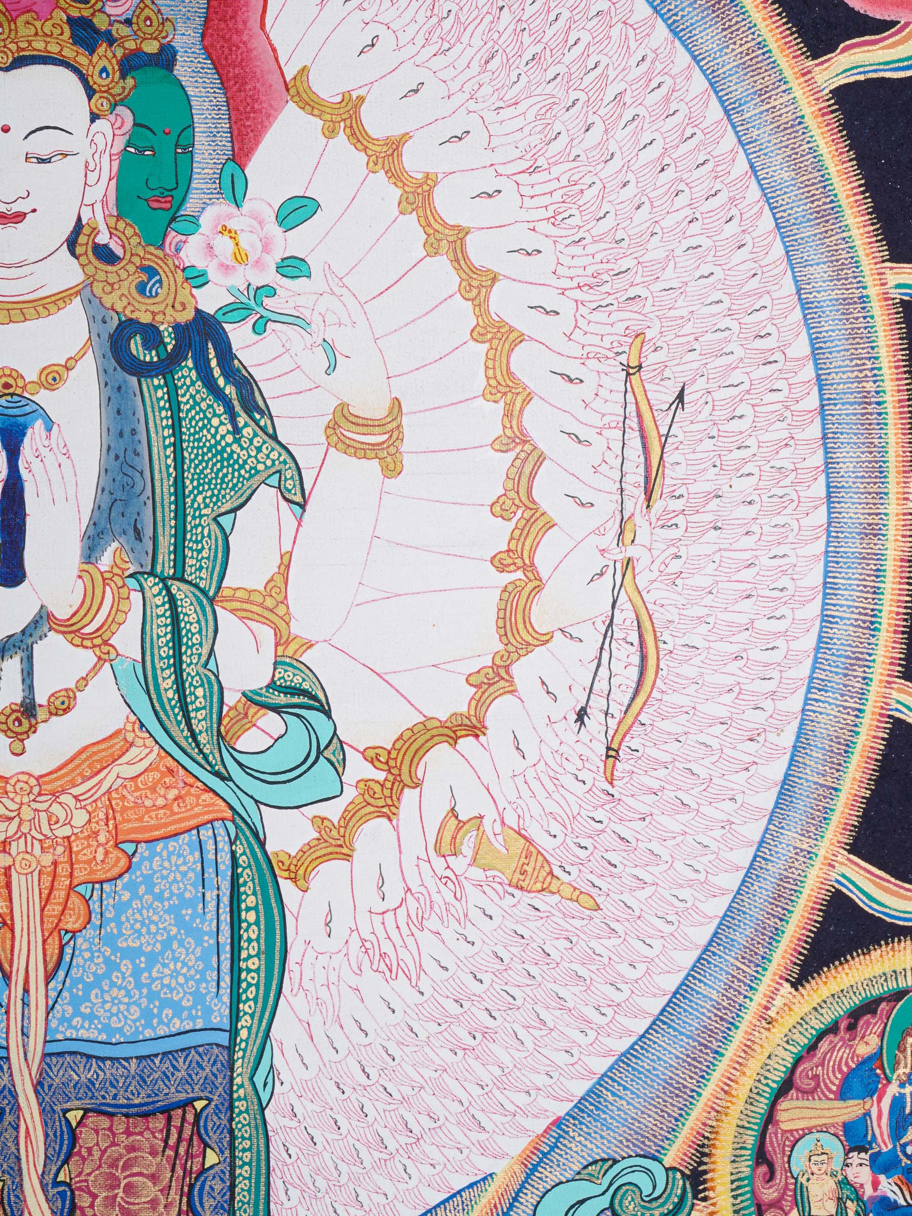 Avalokiteshvara Best Tibetan Thangka painting