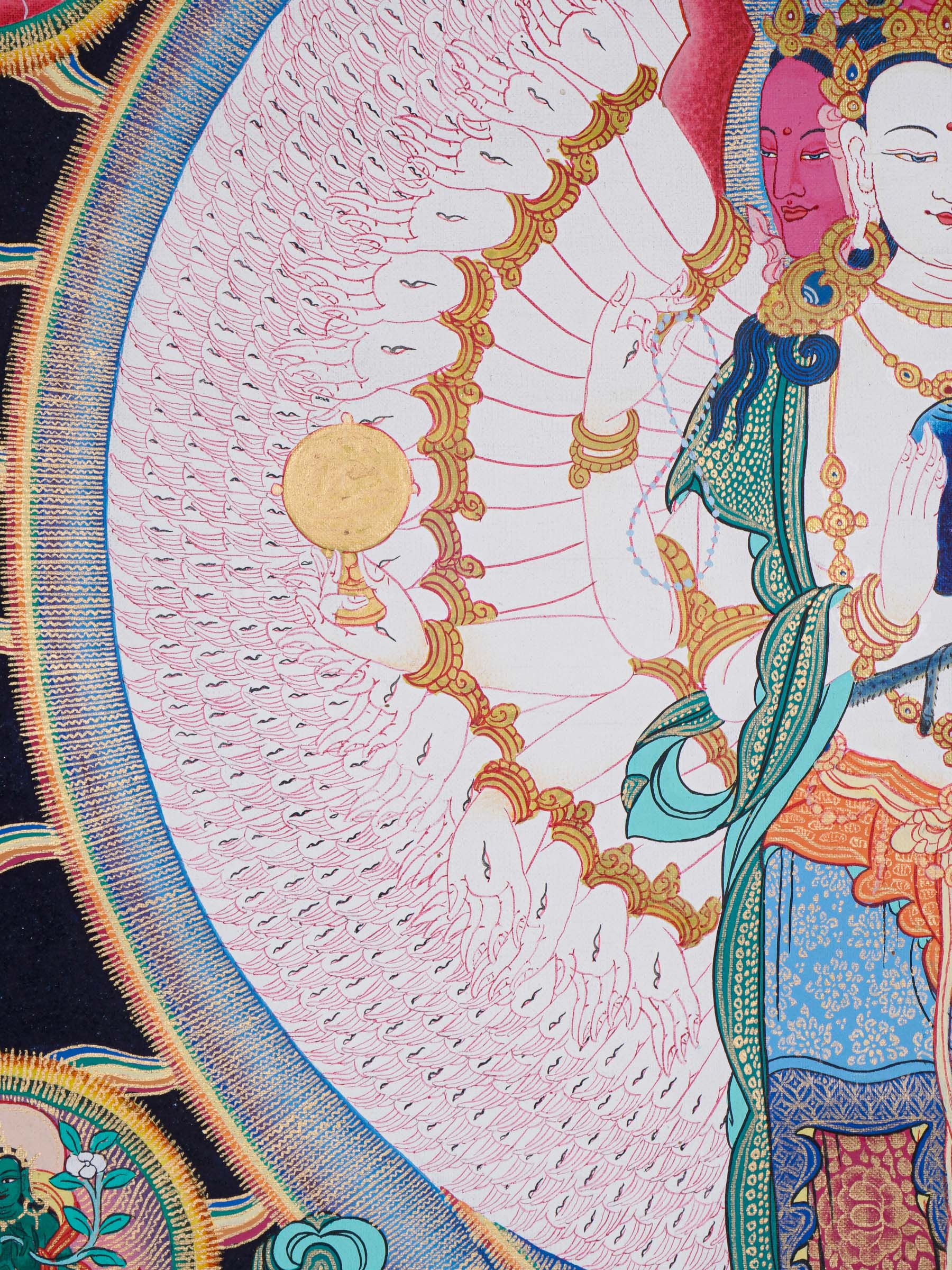 Avalokiteshvara Best Tibetan Thangka painting