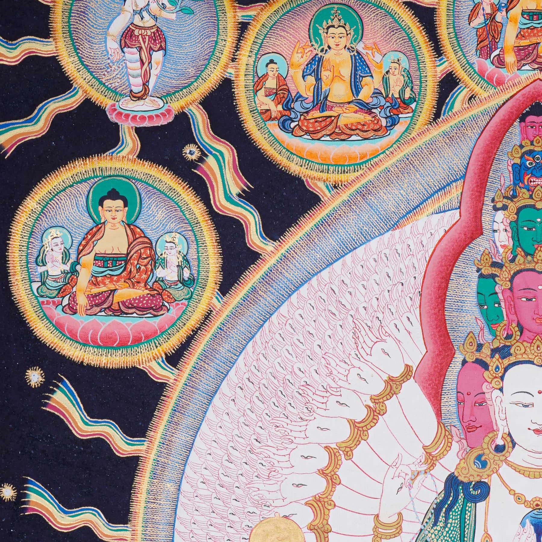 Avalokiteshvara Best Tibetan Thangka painting