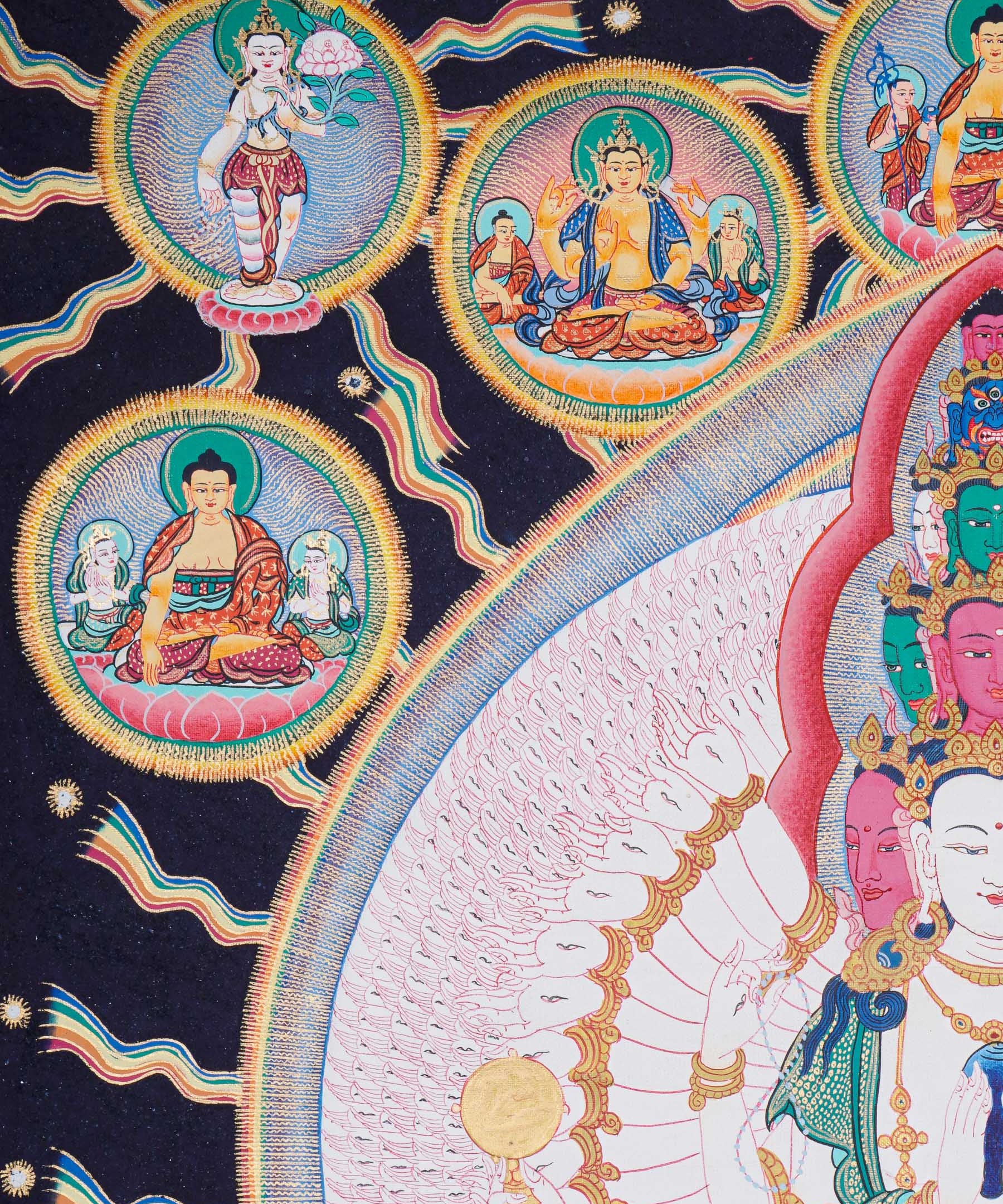 Avalokiteshvara Best Tibetan Thangka painting