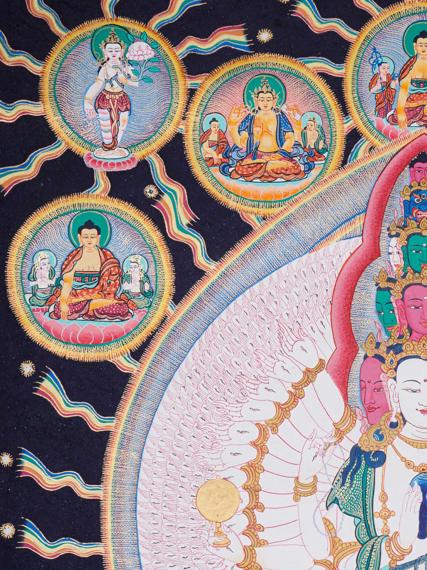 Avalokiteshvara Best Tibetan Thangka painting