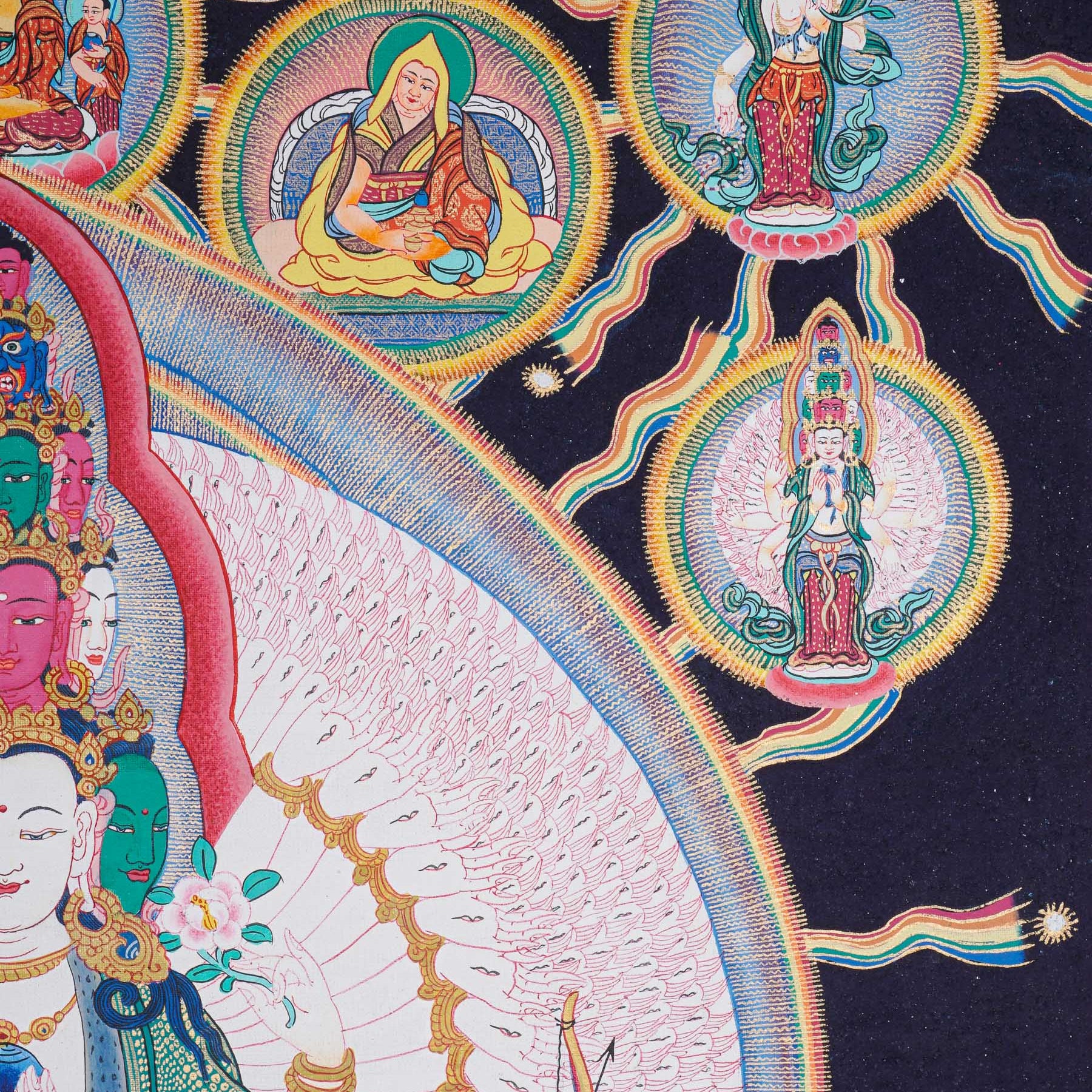 Avalokiteshvara Best Tibetan Thangka painting