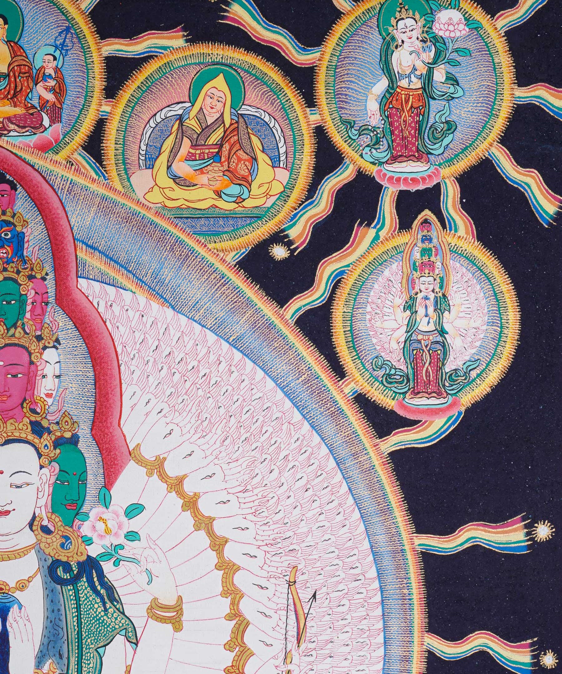 Avalokiteshvara Best Tibetan Thangka painting