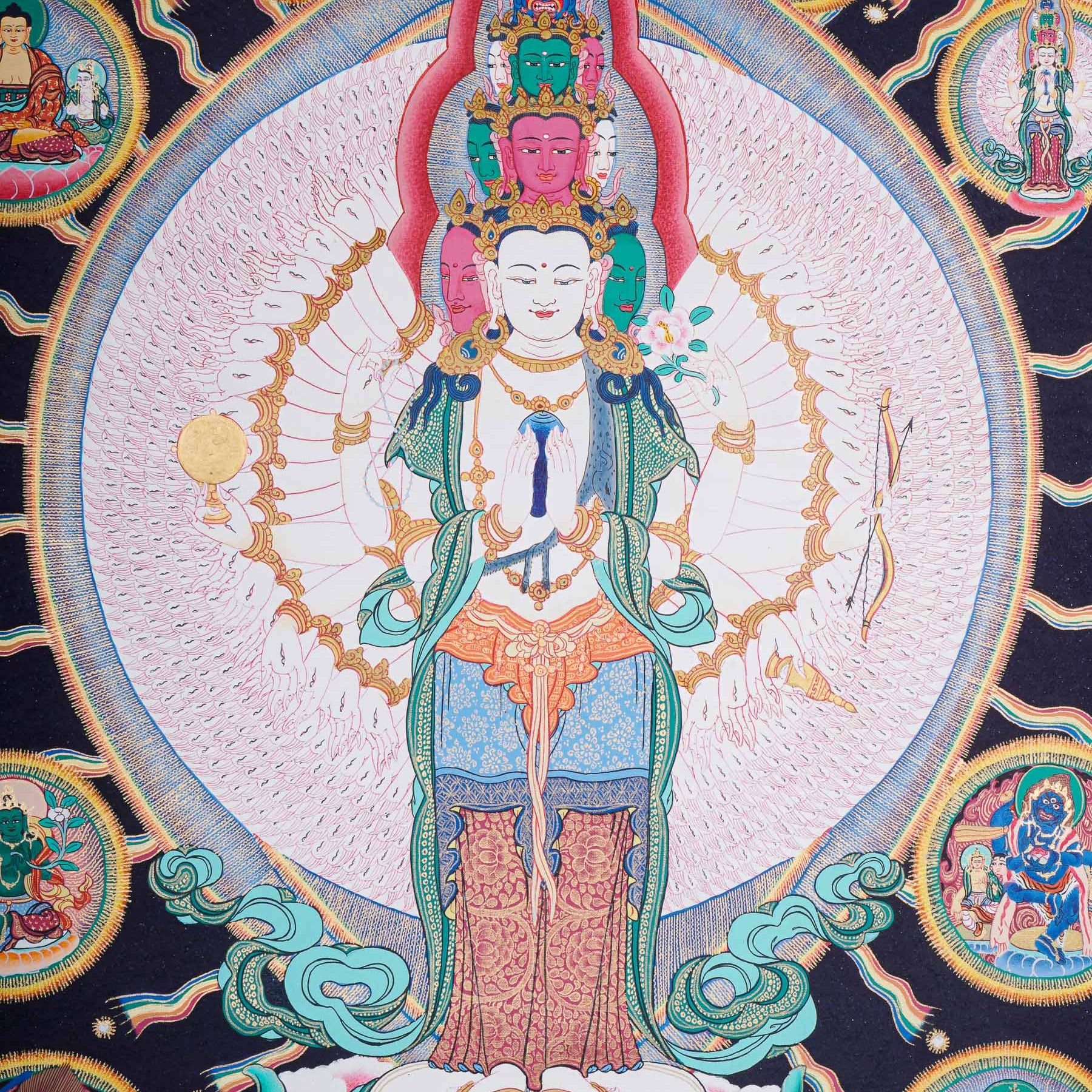 Avalokiteshvara Best Tibetan Thangka painting