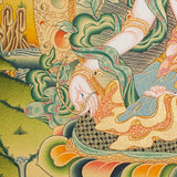 White Tara Thangka - Female deity painting