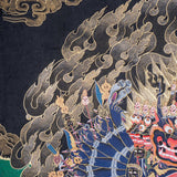 Yamantaka Thangka Painting for ignorance, delusion, and obstacles to enlightenment.