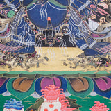 Yamantaka Thangka Painting for ignorance, delusion, and obstacles to enlightenment.