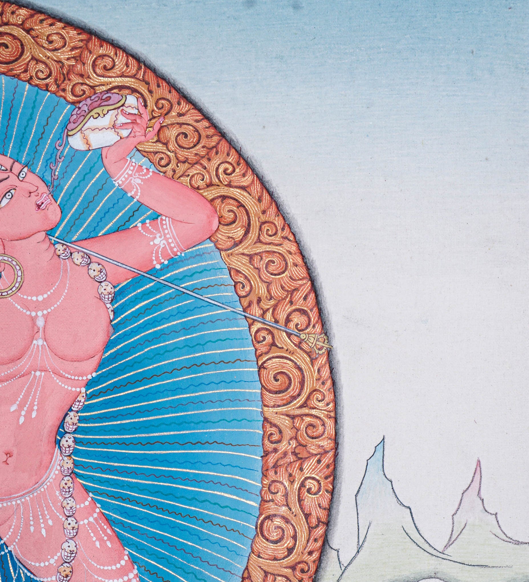 Vajrayogini Thangka - Handpainted Art