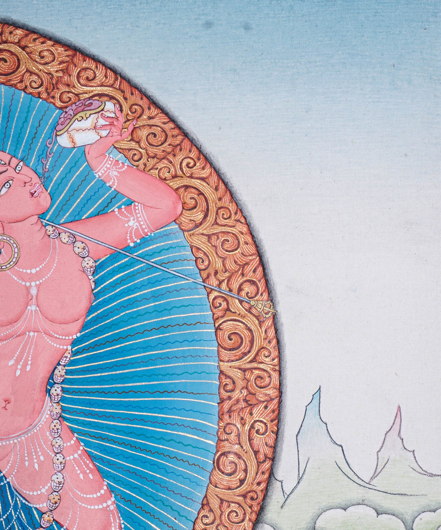 Vajrayogini Thangka - Handpainted Art