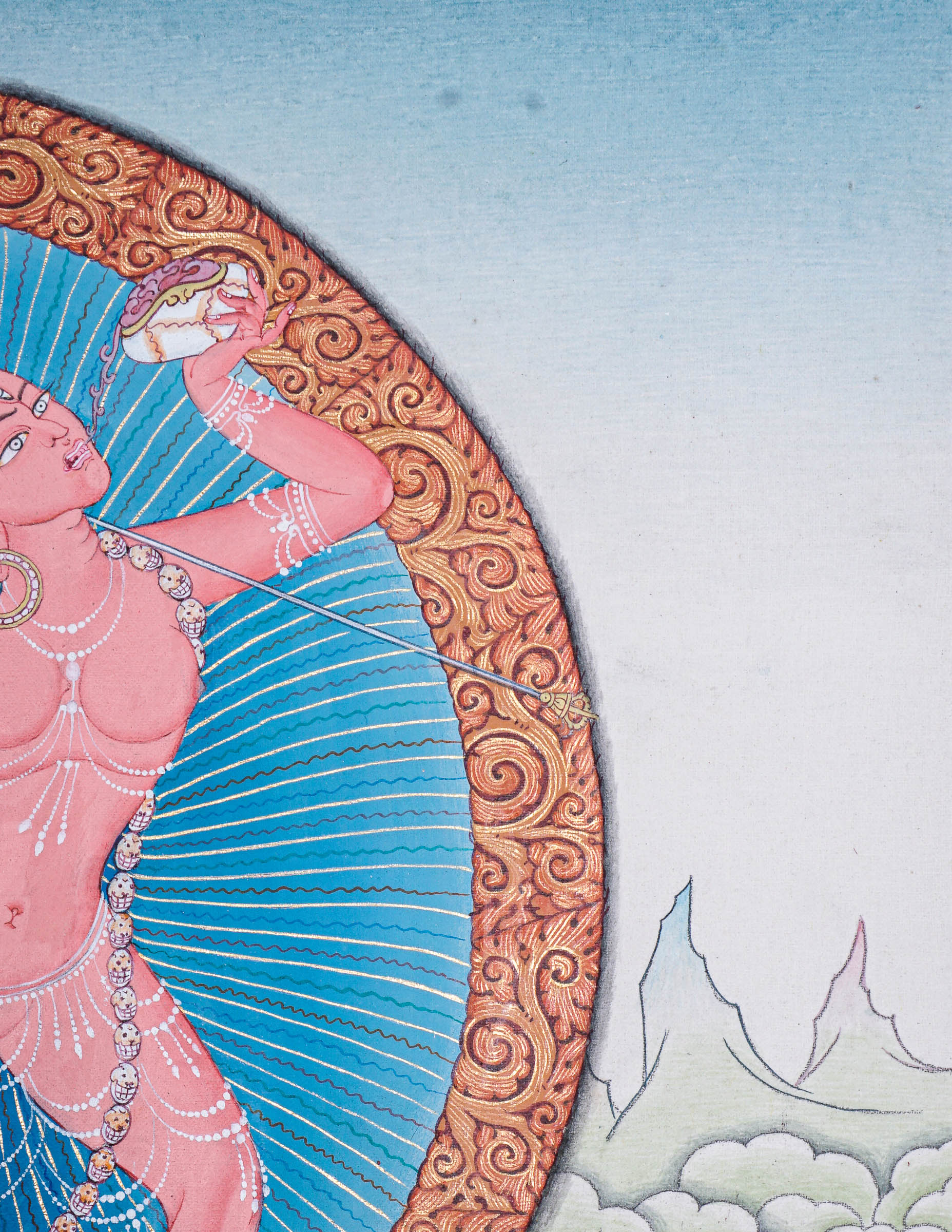 Vajrayogini Thangka - Handpainted Art