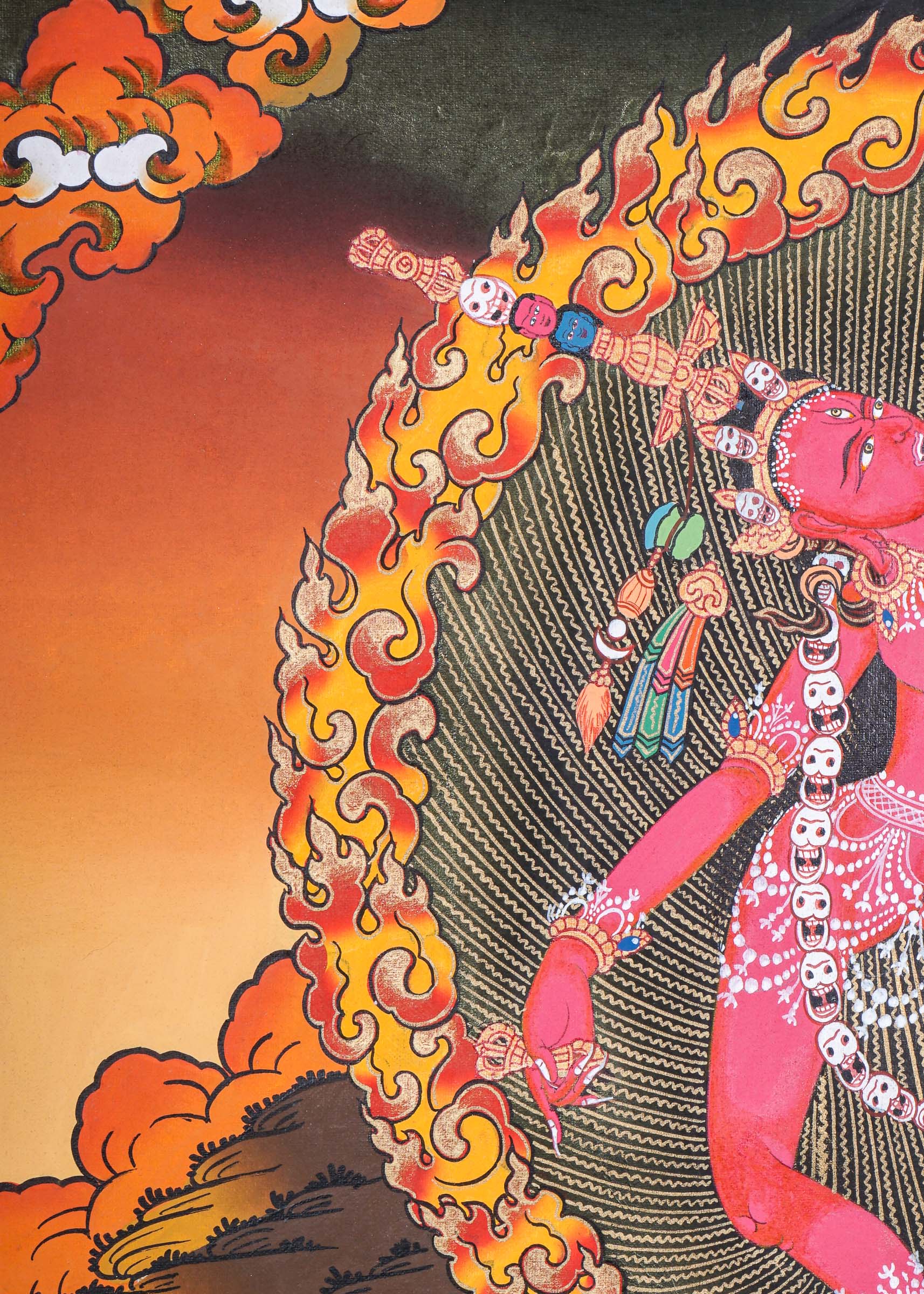 Yogini Thangka - Wrathful Painting