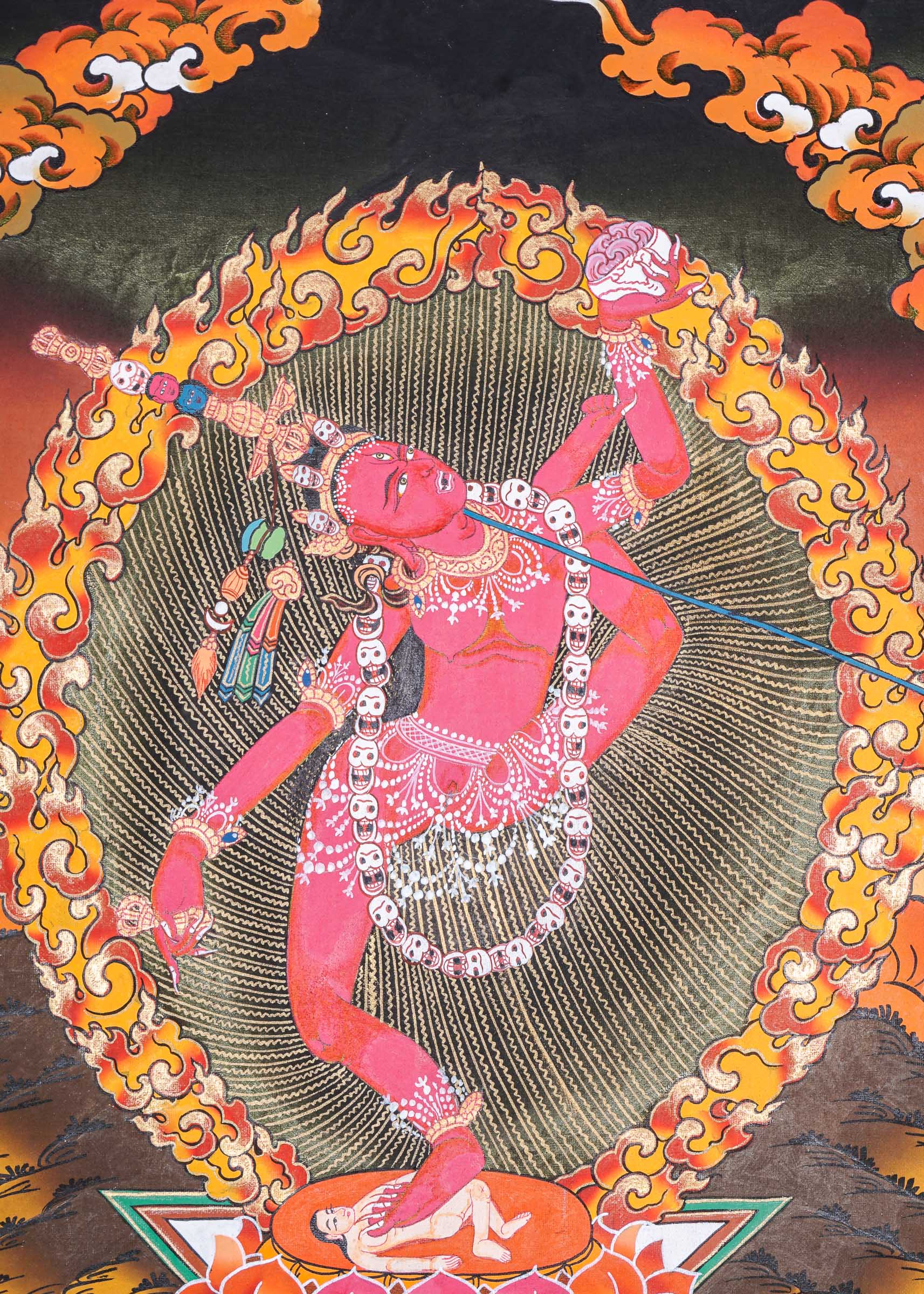 Yogini Thangka - Wrathful Painting