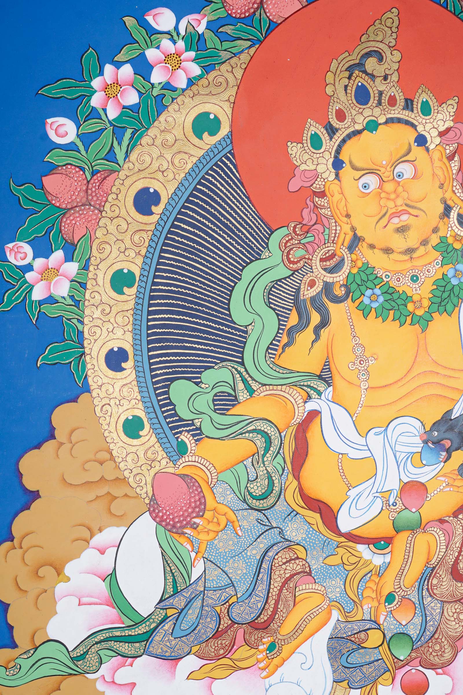 Zambala Thangka Painting - Wall Hanging Decor