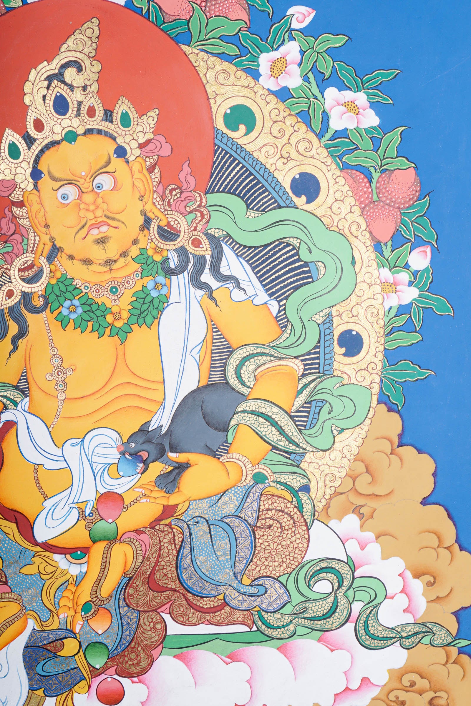 Zambala Thangka Painting - Wall Hanging Decor