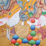 Zambala Thangka Painting - Wall Hanging Decor