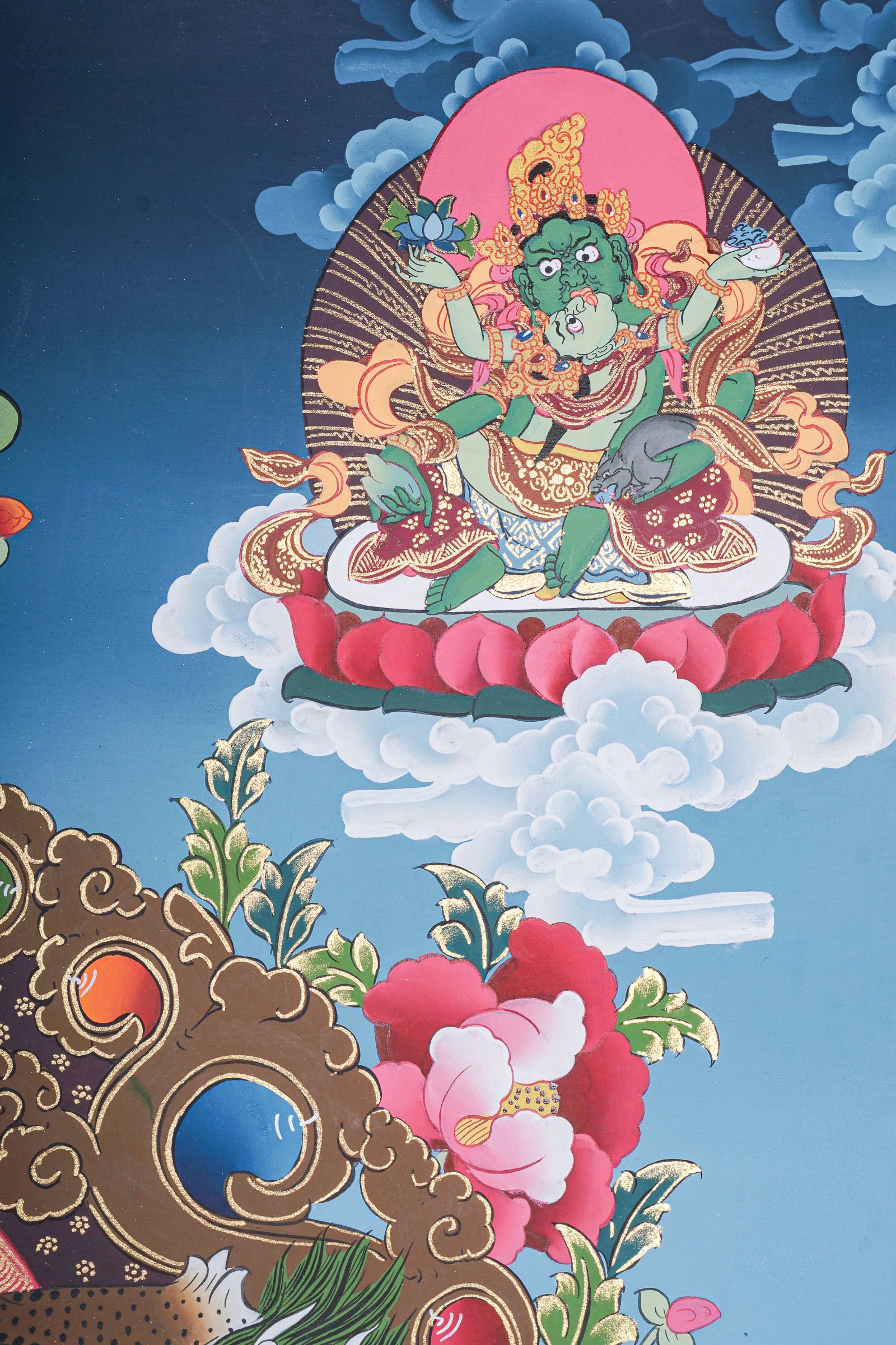 Zambala Thangka - Tibetan Painting