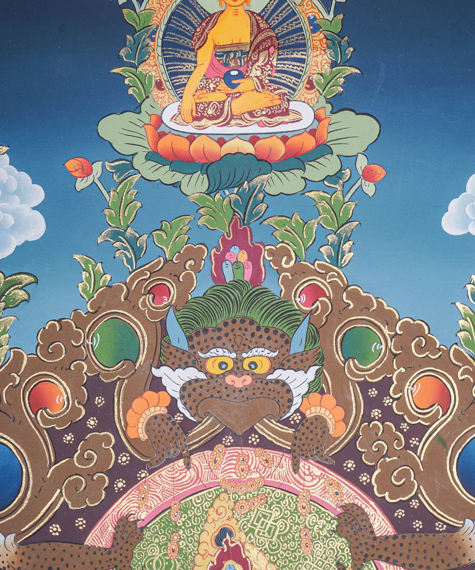 Zambala Thangka -  Tibetan Painting