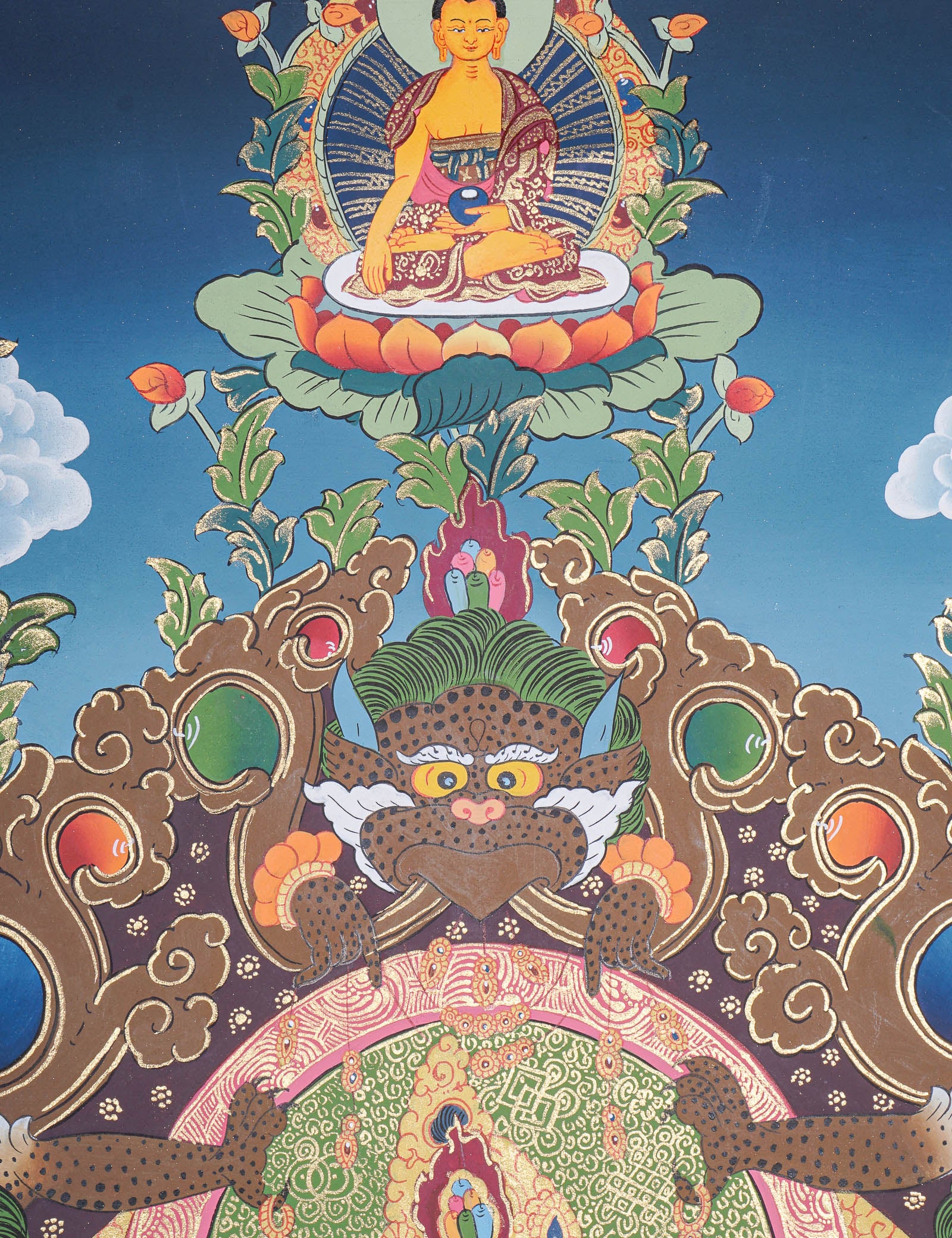 Zambala Thangka -  Tibetan Painting