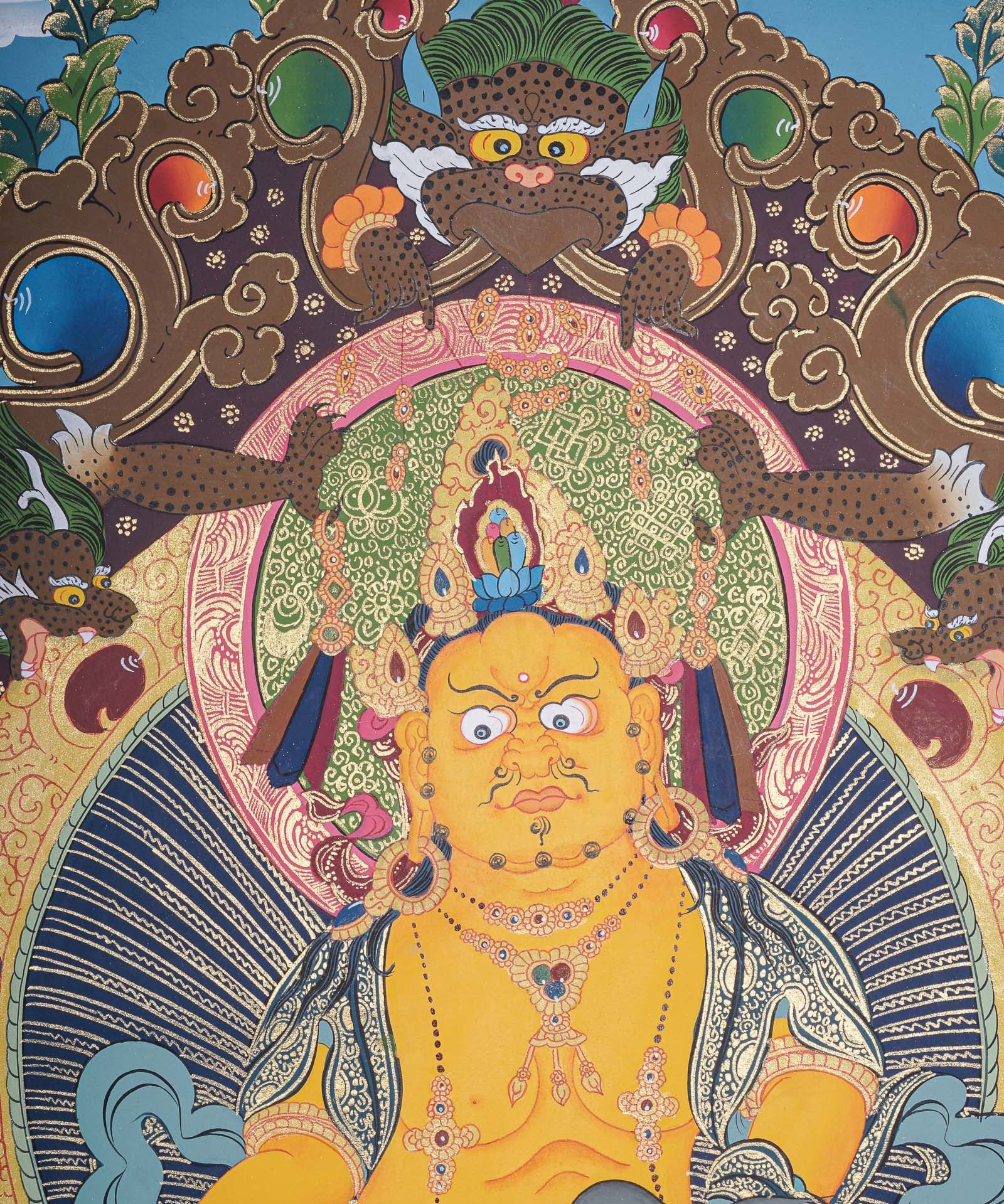 Zambala Thangka - Tibetan Painting