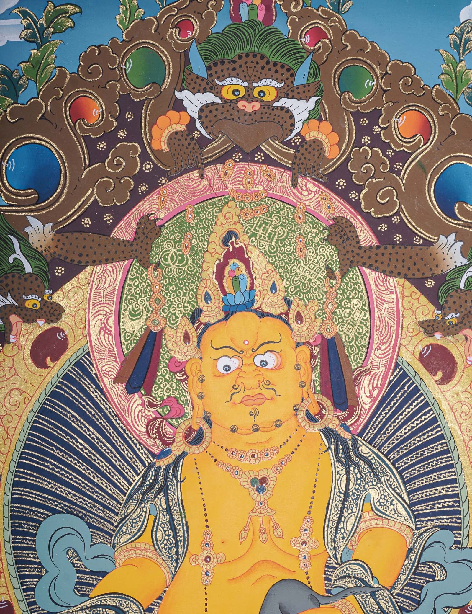 Zambala Thangka - Tibetan Painting