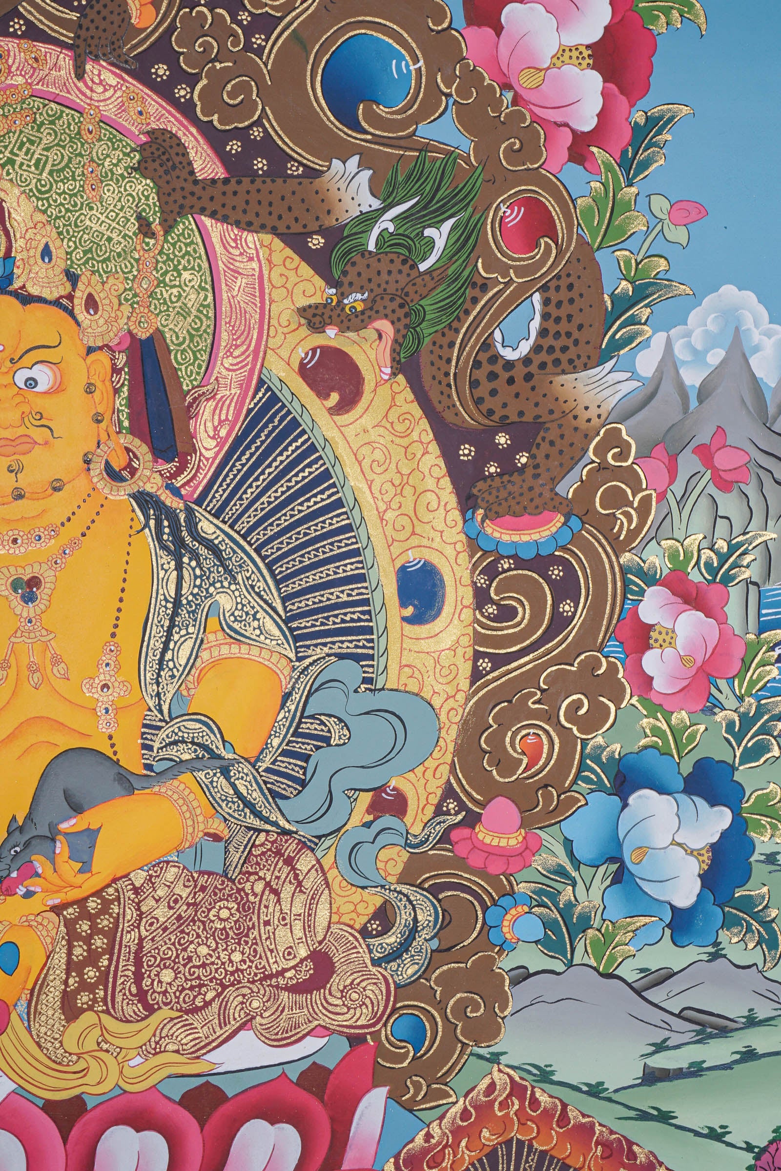 Zambala Thangka - Tibetan Painting