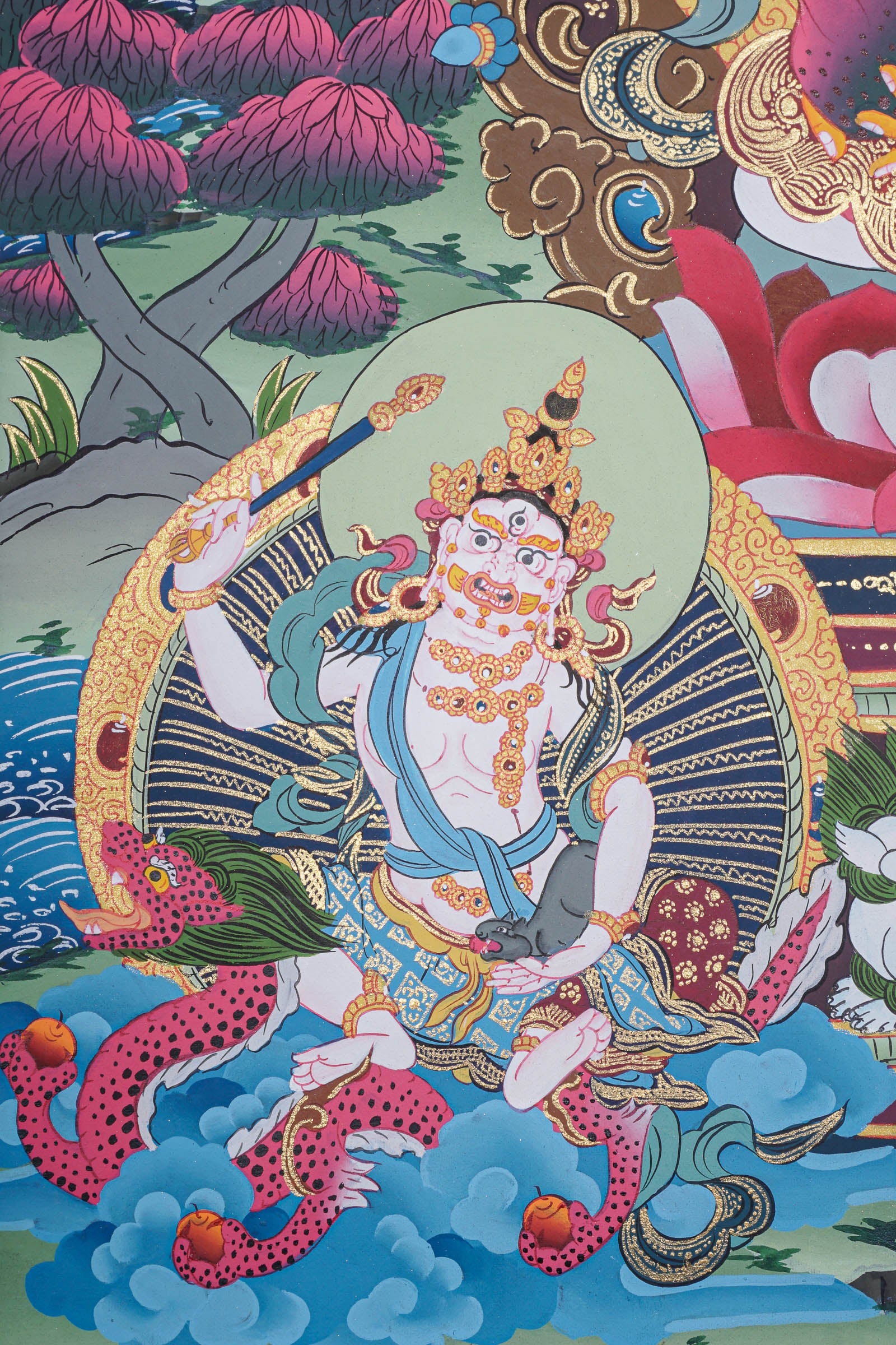 Zambala Thangka - Tibetan Painting