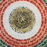 Mantra Mandala Thangka Painting is skillfully crafted using traditional techniques.