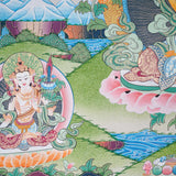 5 Manjushri Thangka - tibetan Painting