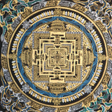 Kalachakra Mandala Thangka is perfect for meditation and personal transformation.