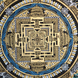 Kalachakra Mandala Thangka is perfect for meditation and personal transformation.