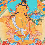 Manjushri Thangka for meditation, contemplation, and devotion.